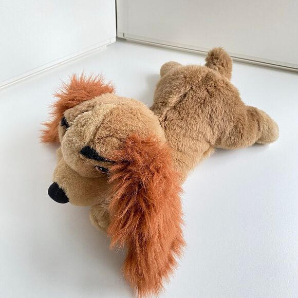 Vintage Lady From Lady and the Tramp Dog Plush Disney Store Cocker spaniel - Picture 3 of 6